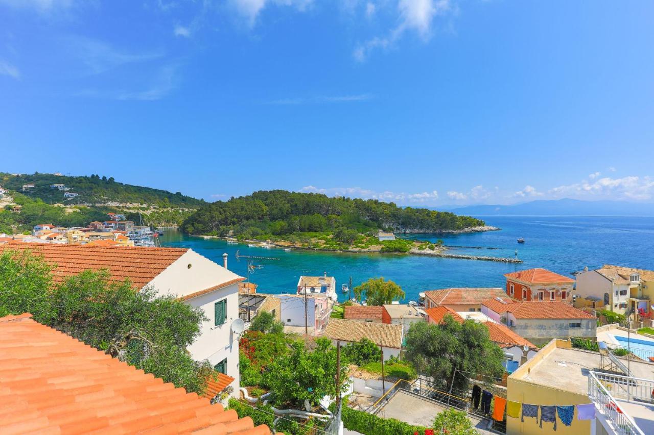 Vista Mare Faros Apartment Gaios Bagian luar foto