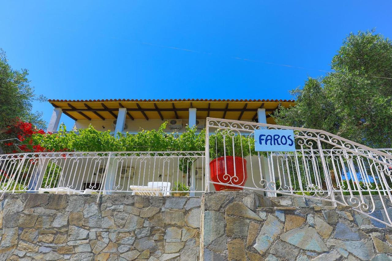 Vista Mare Faros Apartment Gaios Bagian luar foto